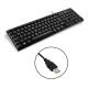 Teclado Basico Slim Preto Usb Multilaser Tc193